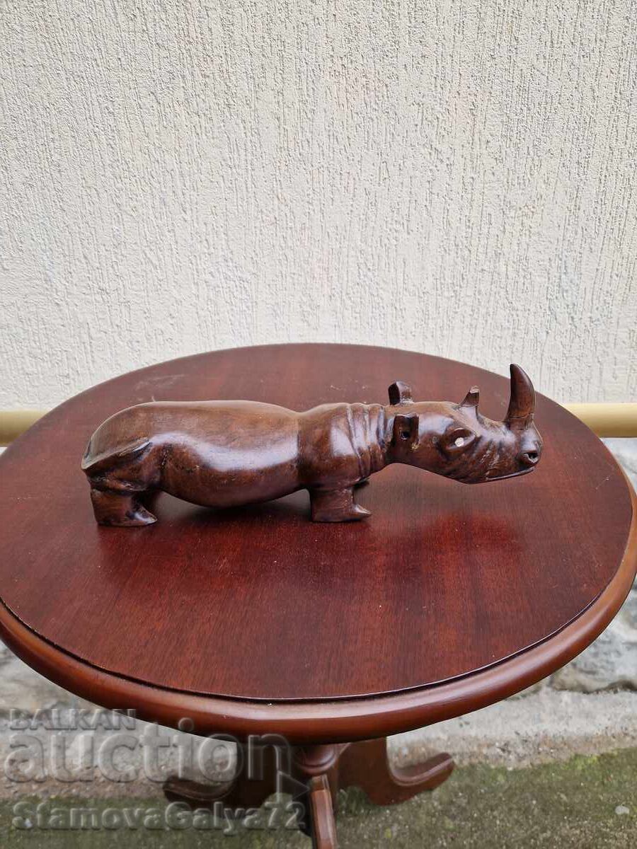 Figurină statuetă africană din lemn antic, superbă - 6 Figurină statuetă africană din lemn antic, superbă - 6