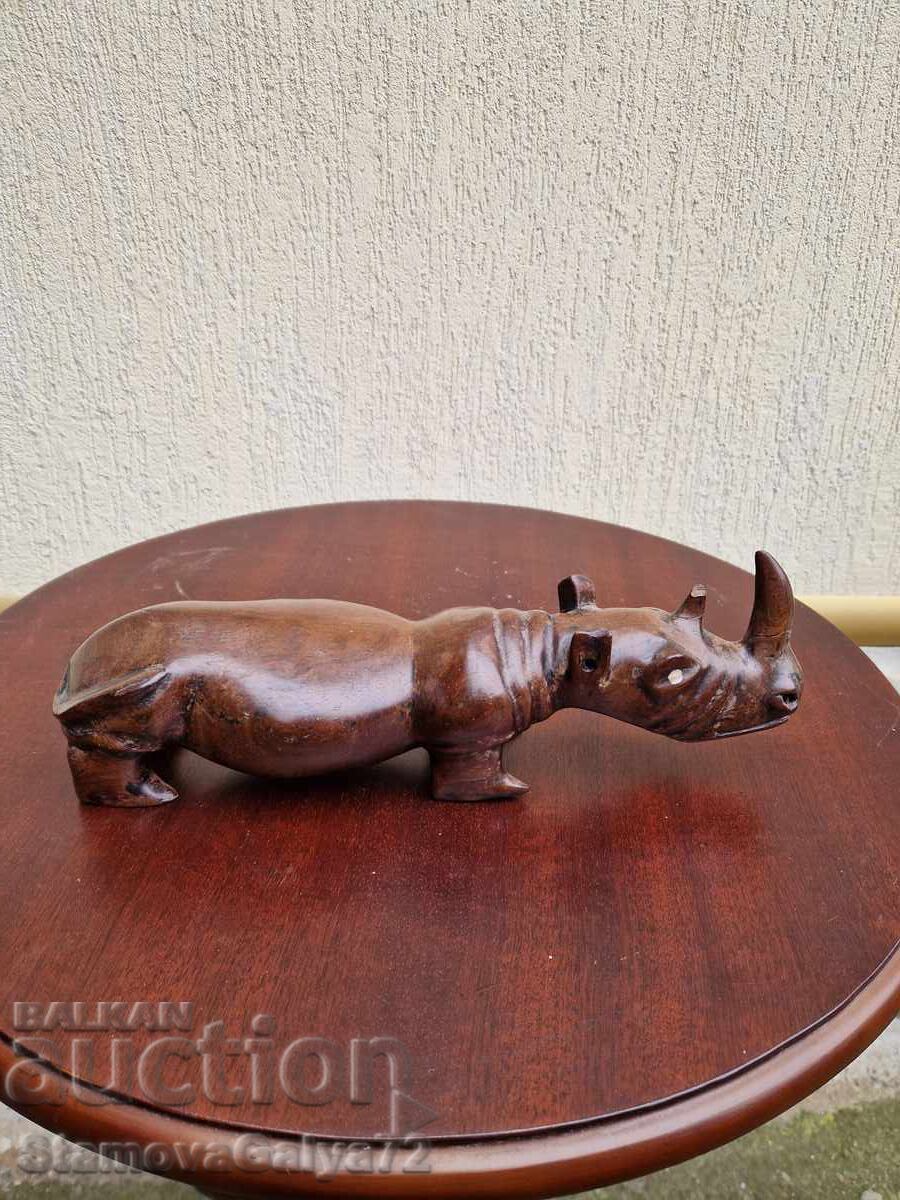 Figurină statuetă africană din lemn antic, superbă - 7 Figurină statuetă africană din lemn antic, superbă - 7