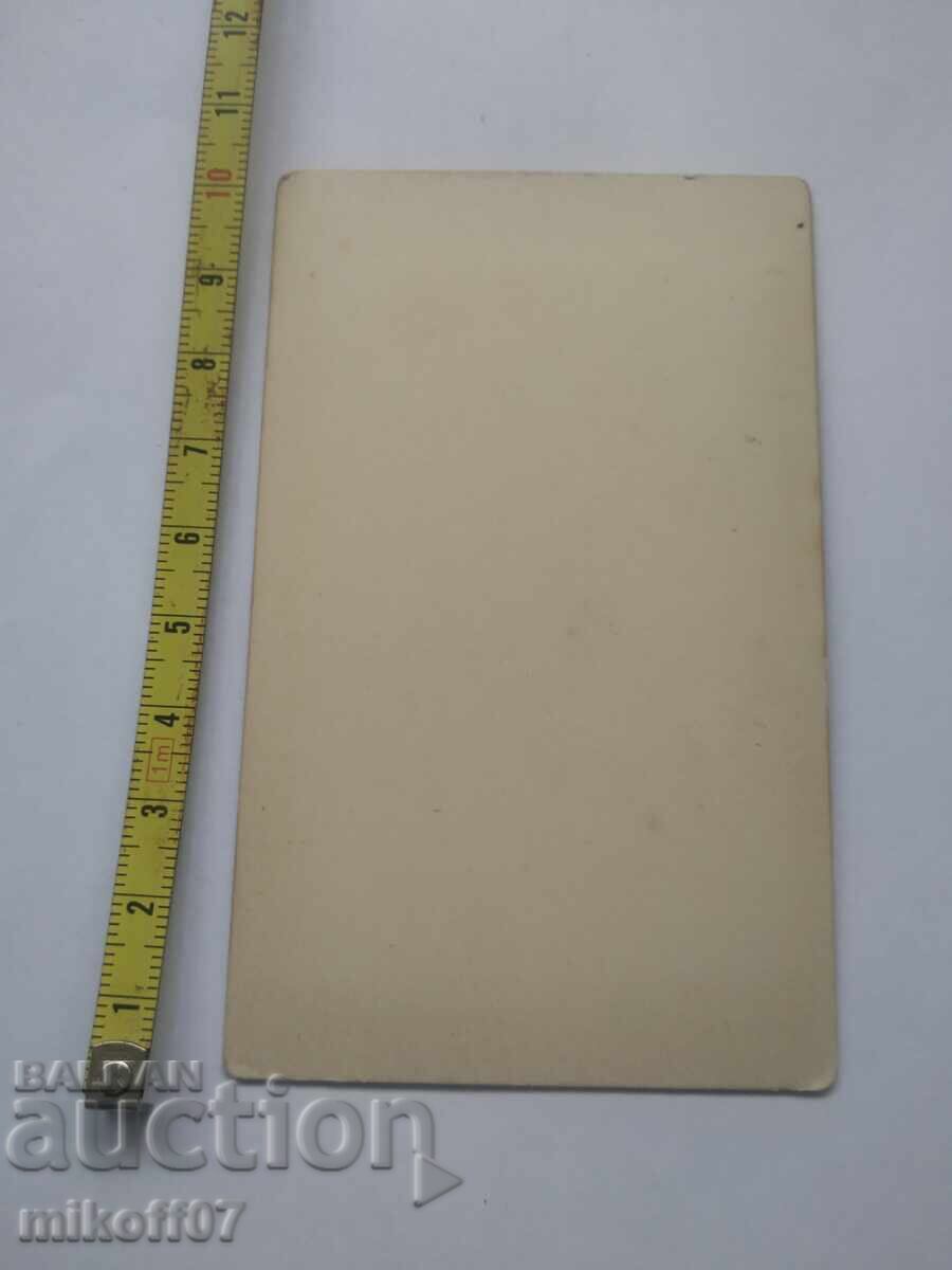 Стара снимка картон литография Император Гърция с цена € 19.00 | 37.16 лв.