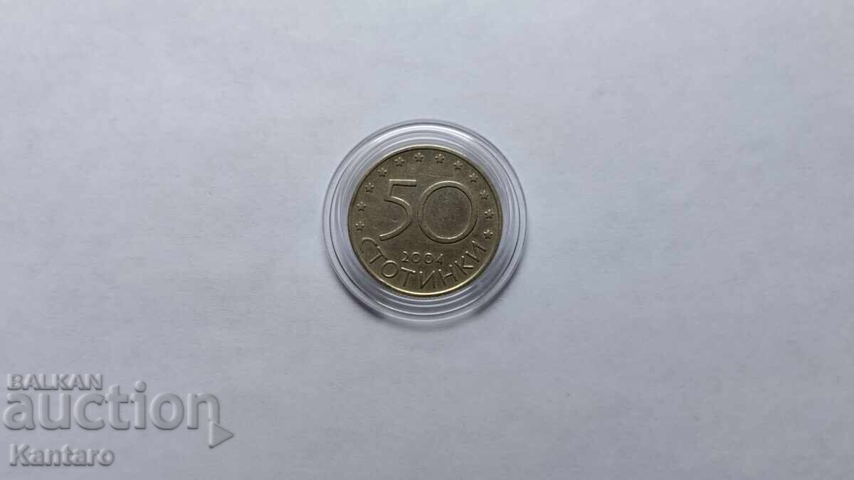 Coin - BULGARIA - 50 cents - 2004 - 6 Coin - BULGARIA - 50 cents - 2004 - 6