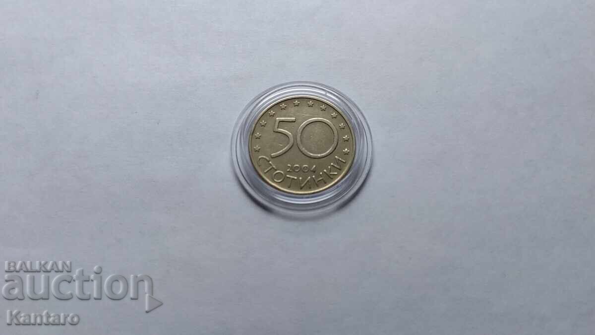 Coin - BULGARIA - 50 cents - 2004 - 7 Coin - BULGARIA - 50 cents - 2004 - 7