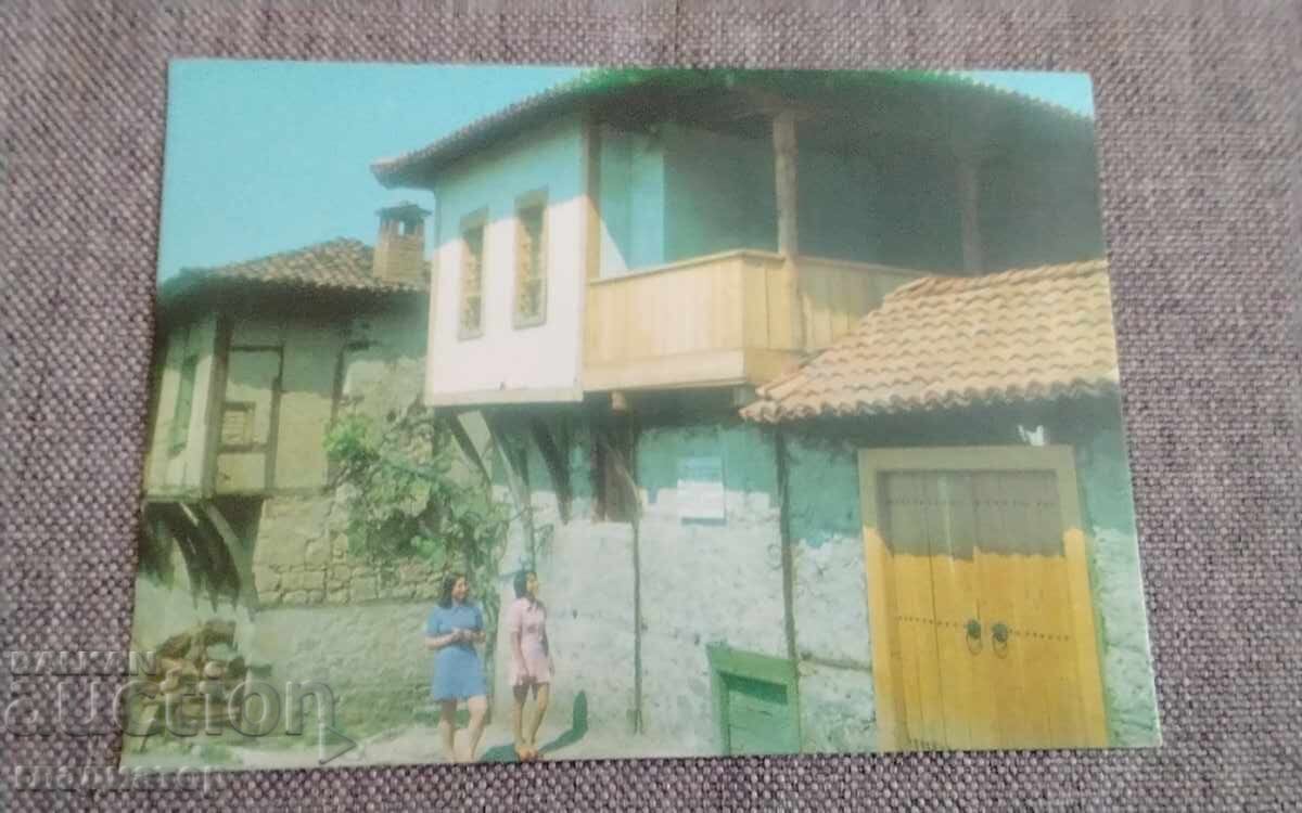 Παλιά καρτ ποστάλ Μπρατσίγοβο, το σπίτι του Βασίλ Πετλέσκοφ