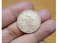 2 noi pence Marea Britanie 1971