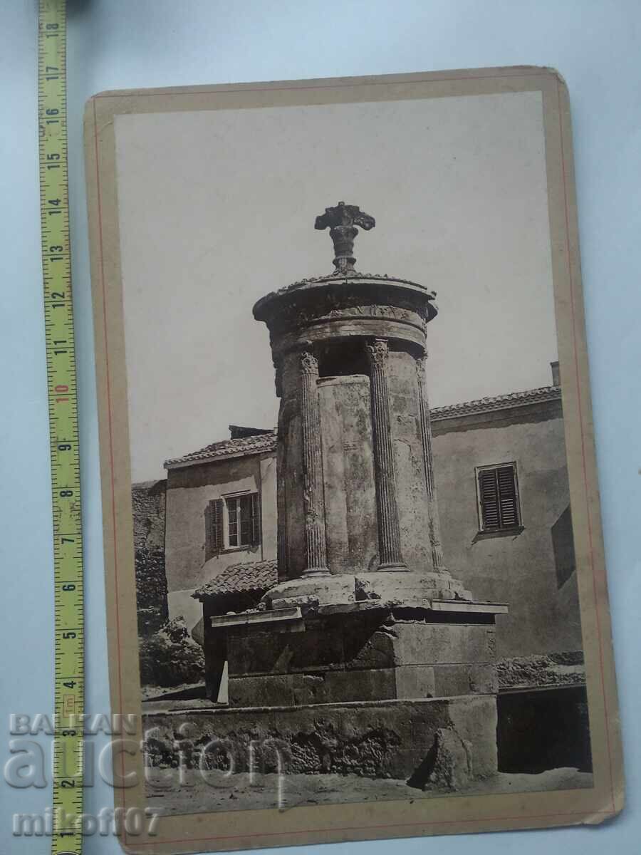 Снимка картон фотография Гърция