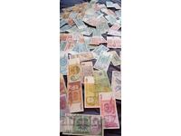 лот от 77 банкноти от различни държави