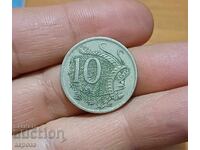 10 σεντ Αυστραλίας 1971