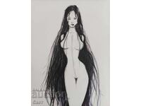 Desen cu creioane colorate