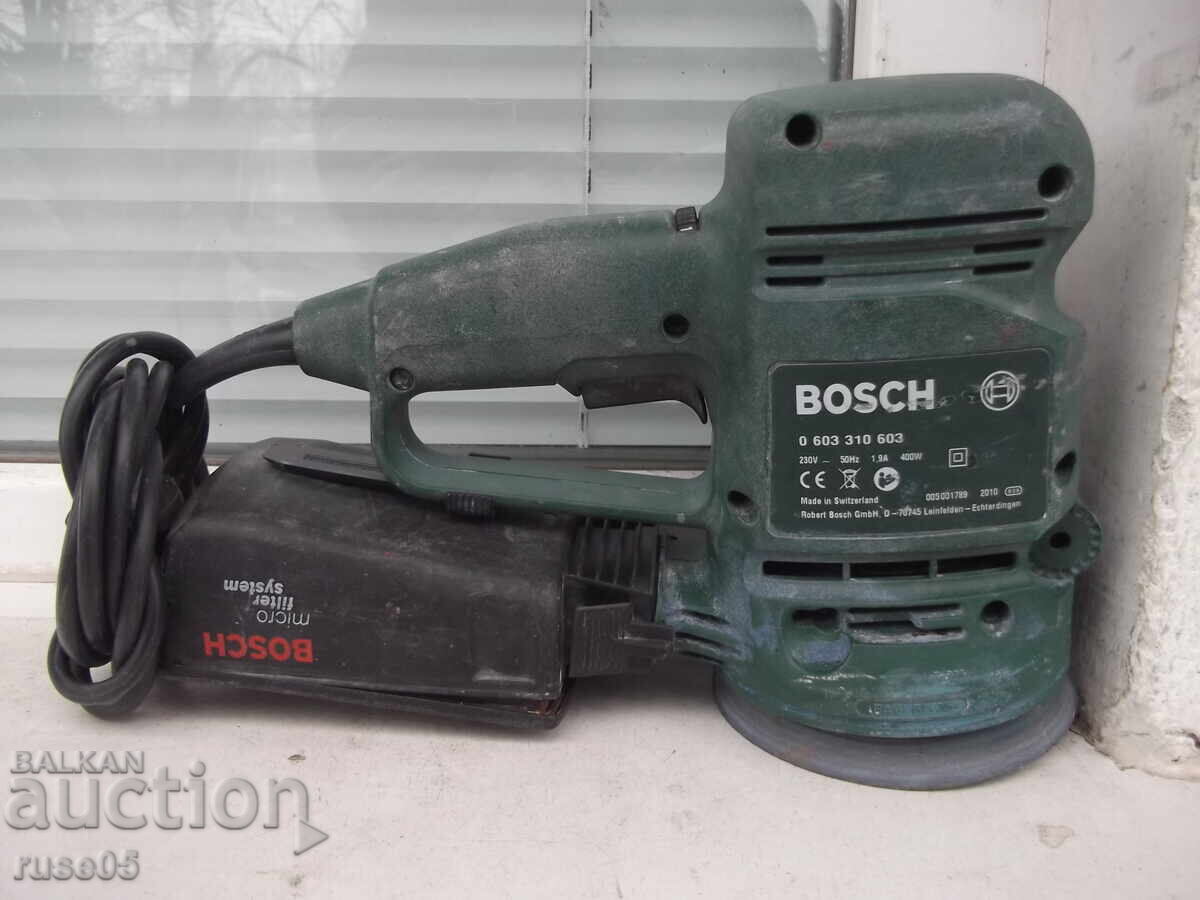 Livrarea Șlefuitor excentric "Bosch - PEX 400 AE 400W" funcțional