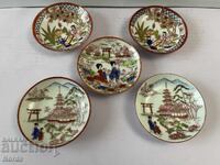 Лот малки чинийки с маркировка