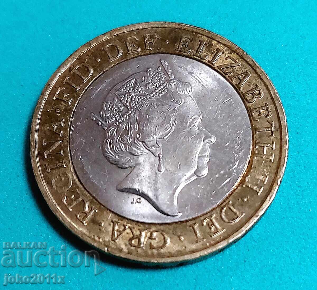 2 lire sterline Marea Britanie 2016 - jubiliară cu preț € 5.50 | 10.76 BGN