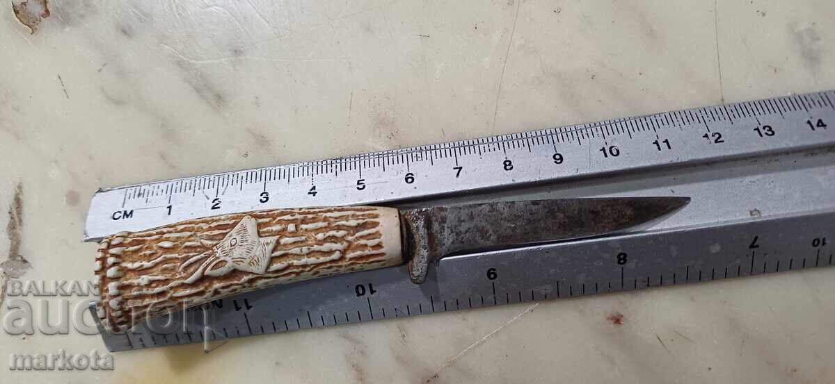 Аукцион Рядък немски ловен нож  - миниатюра - Б.З.Ц.