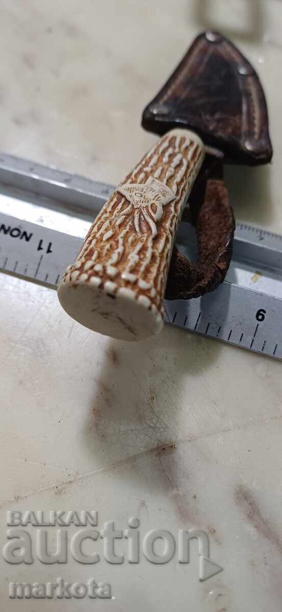 Рядък немски ловен нож  - миниатюра - Б.З.Ц. - 5