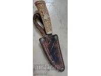 Рядък немски ловен нож  - миниатюра - Б.З.Ц.