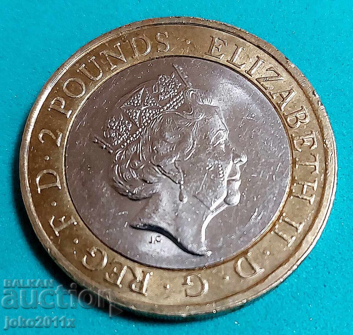 £2 Two Pounds United Kingdom 2016 - Commemorative with price € 6.50 | 12.71 BGN