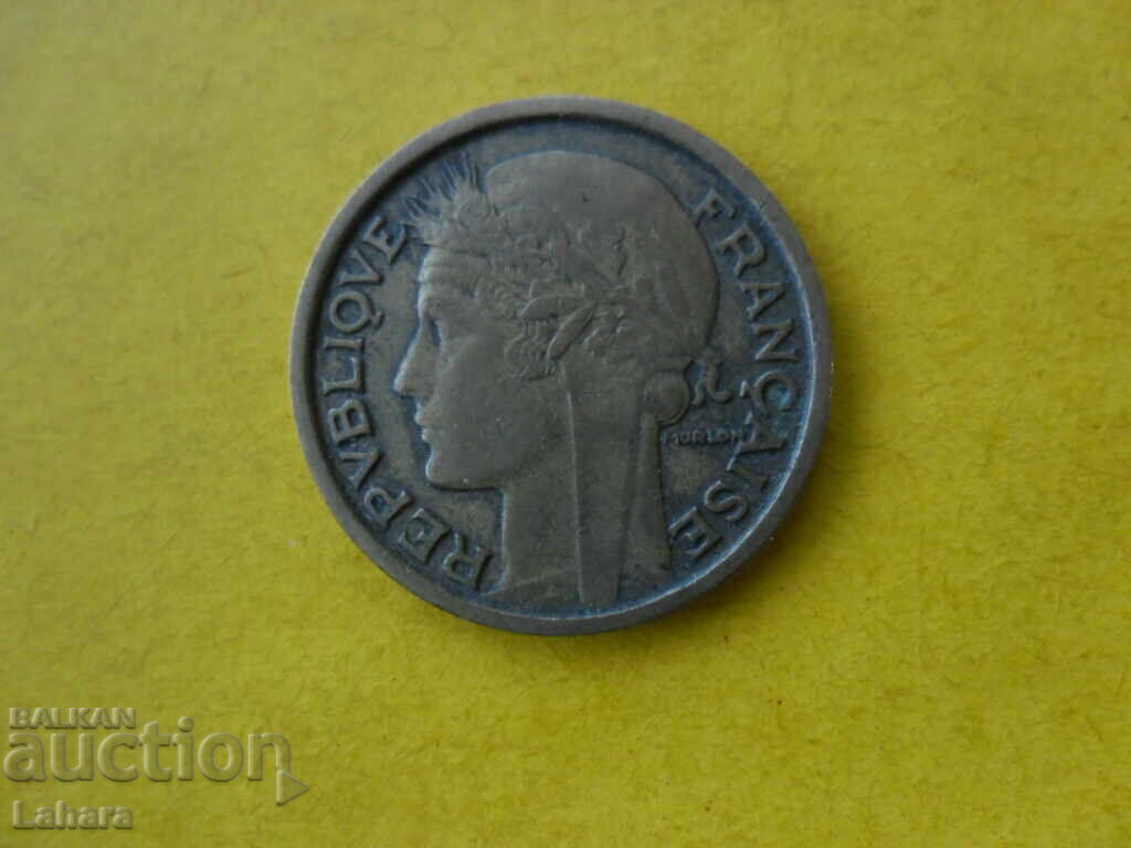 1 франк 1931 г. Франция с цена € 0.44 | 0.86 лв.