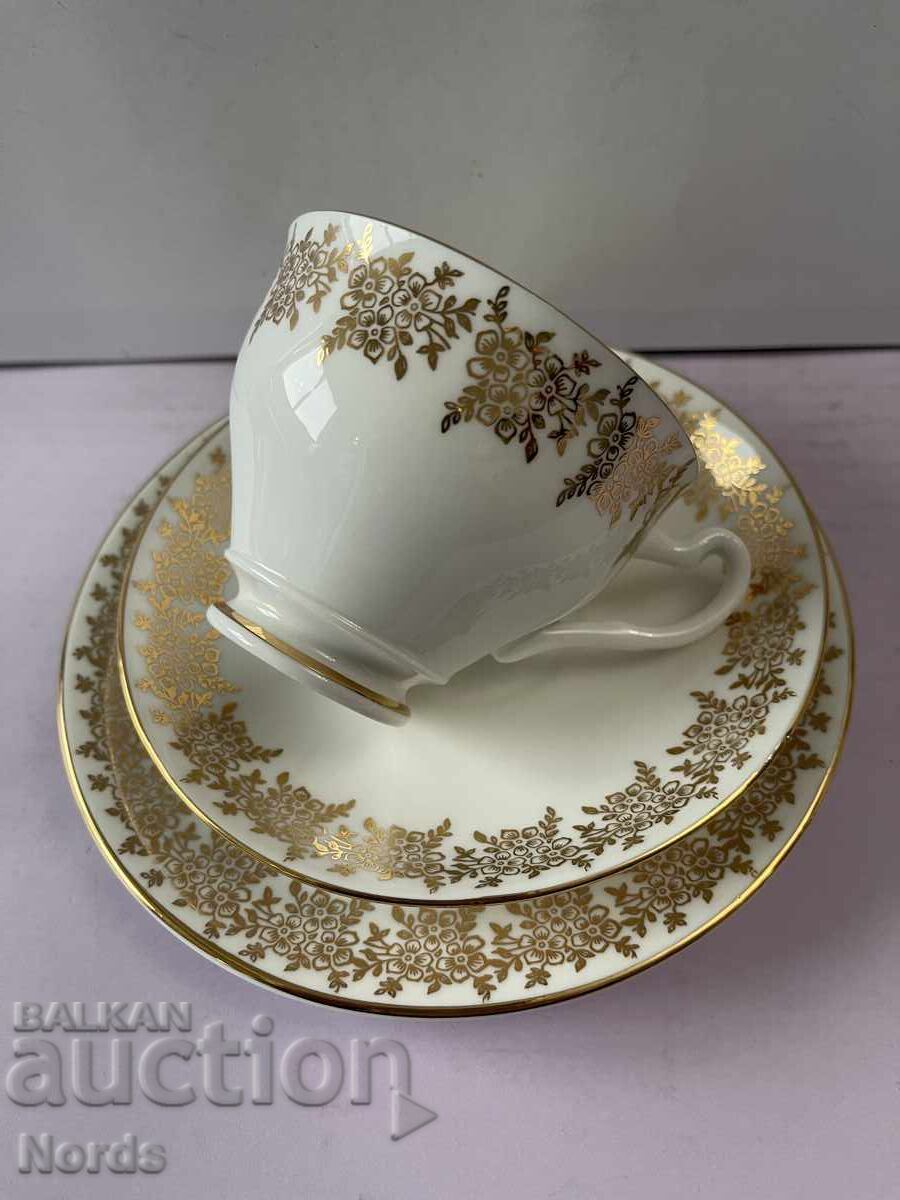 Κλαρ Αγγλικό σετ τριών τσαγιών