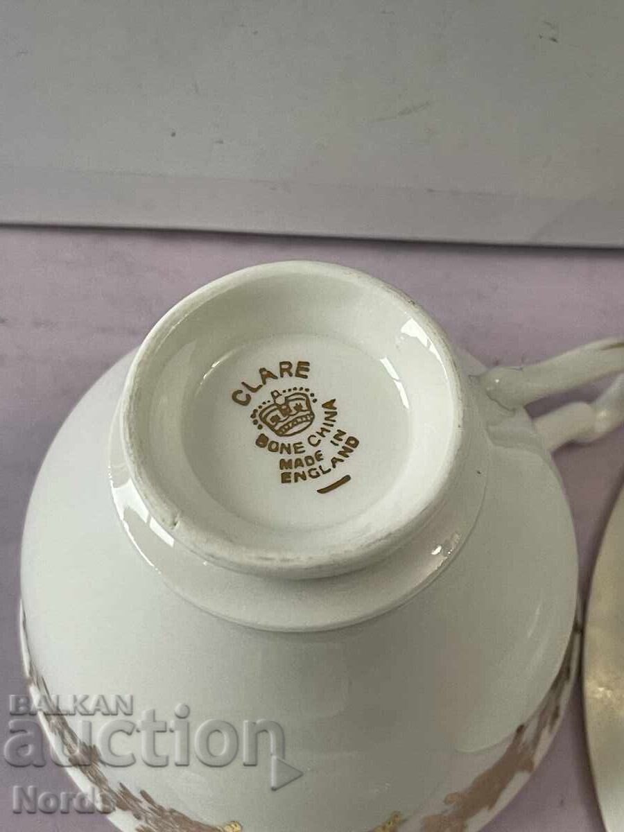Clare Английски троен сет за чай - 6
