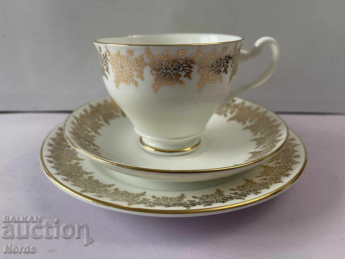 Clare Английски троен сет за чай