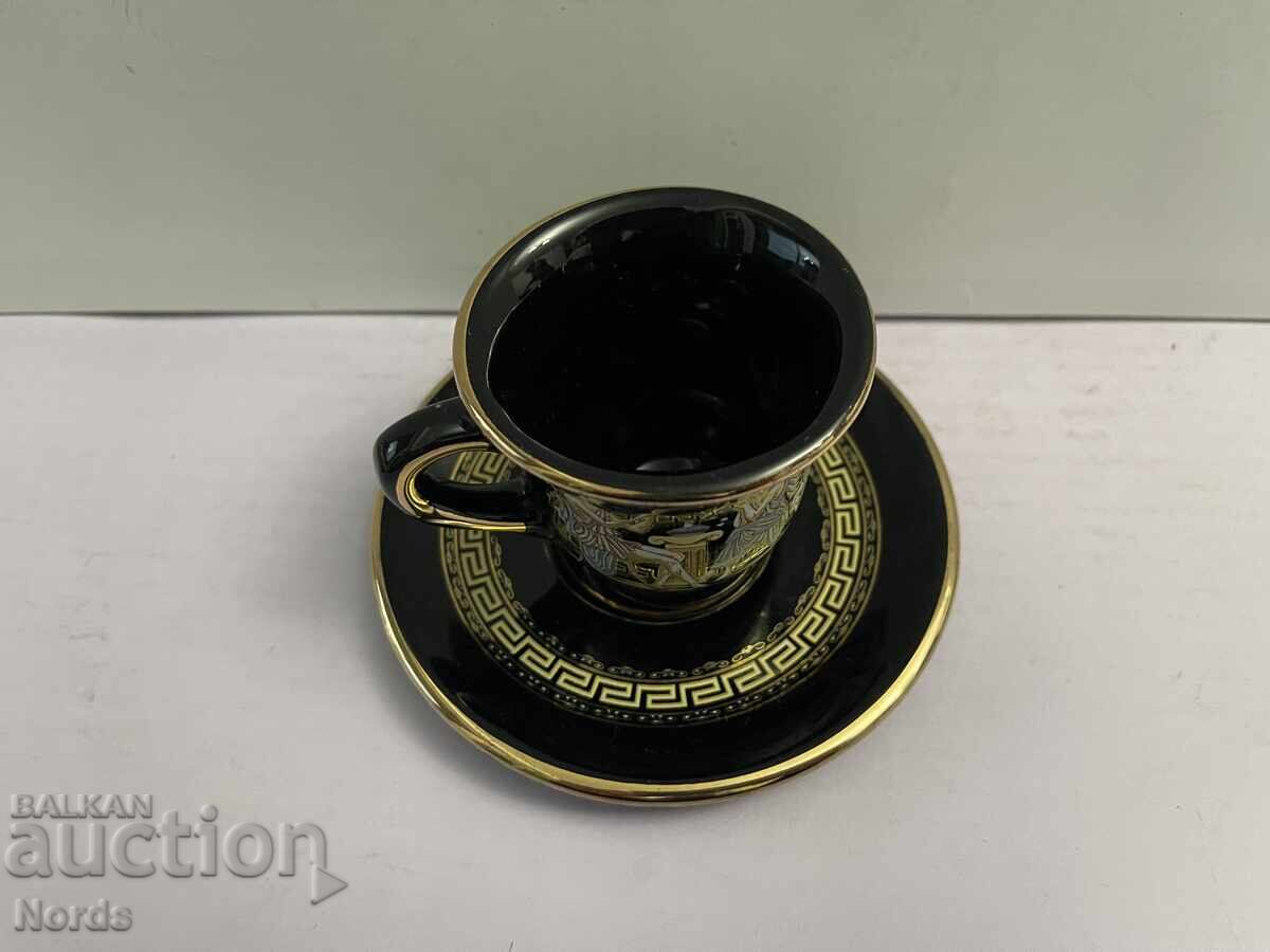 Δημοπρασία Ελληνικό διπλό σετ καφέ