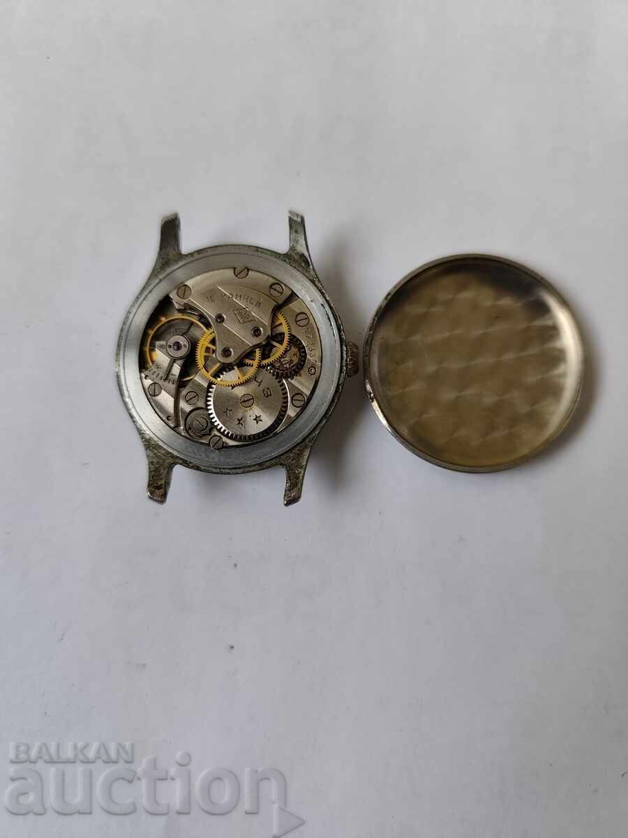 Παράδοση 0.01st. Παλιό Ρωσικό ρολόι Pobeda 1-δεν λειτουργεί-Β.Ζ.Τ