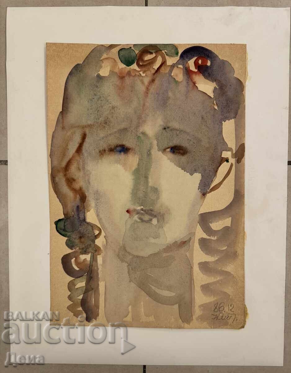 Майсторски акварел 1986г