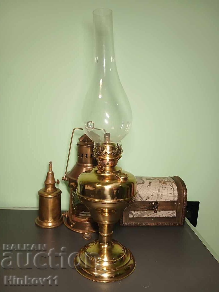 Газова старинна лампа