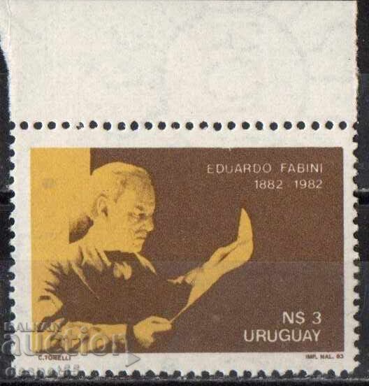 1983. Uruguay. 100 de ani de la nașterea lui Eduardo Fabini