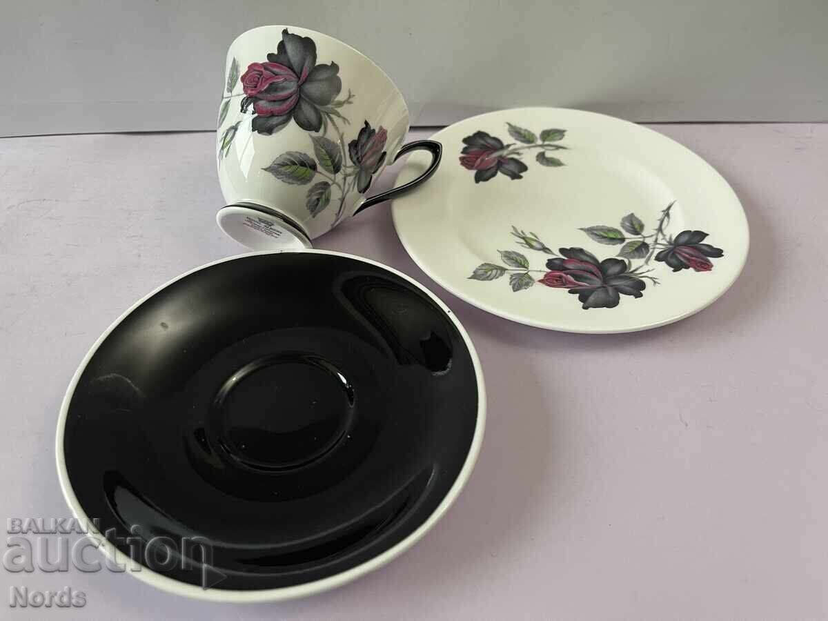 Доставка на Royal Albert английски троен сет за чай