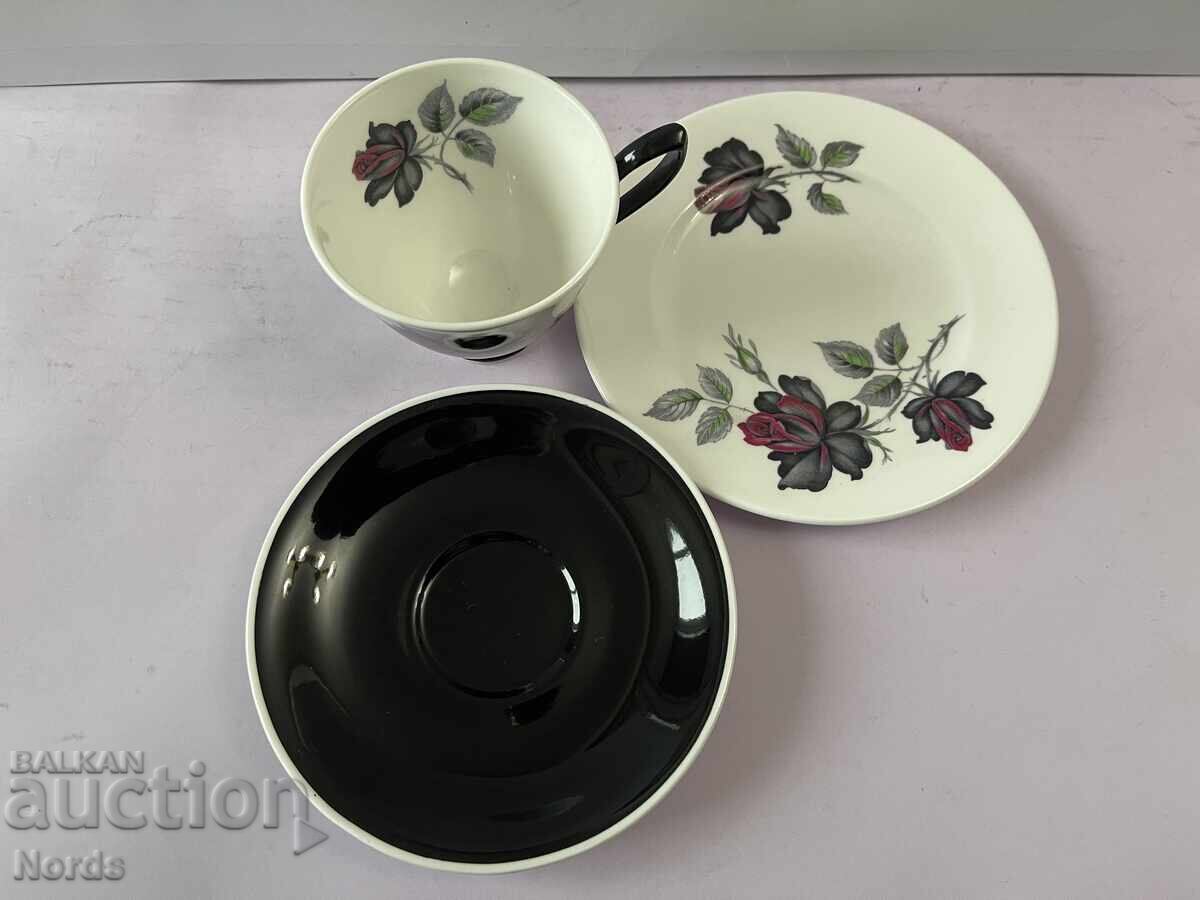 Аукцион Royal Albert английски троен сет за чай