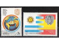 1983. Ουρουγουάη. Επίσκεψη του βασιλιά και της βασίλισσας της Ισπανίας