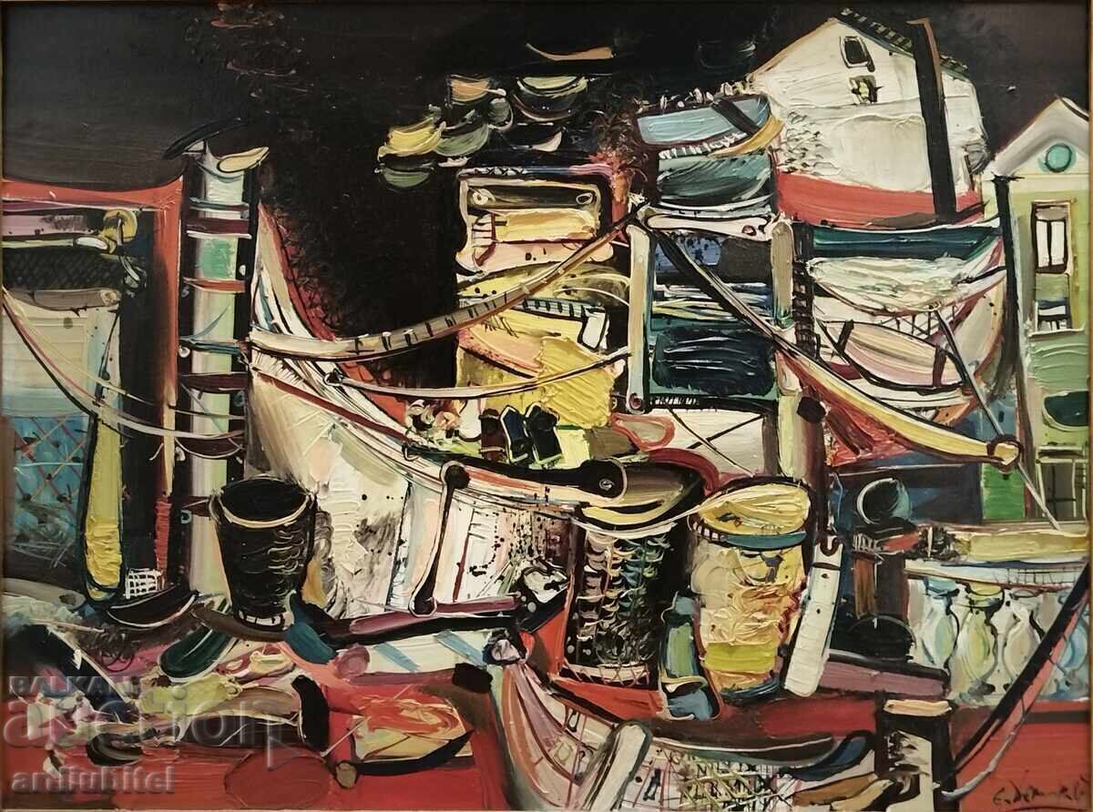 Едмонд Демирджиян (1951-2009) - голяма картина - 69 х 89 см. с цена € 7164.98 | 14013.48 лв.