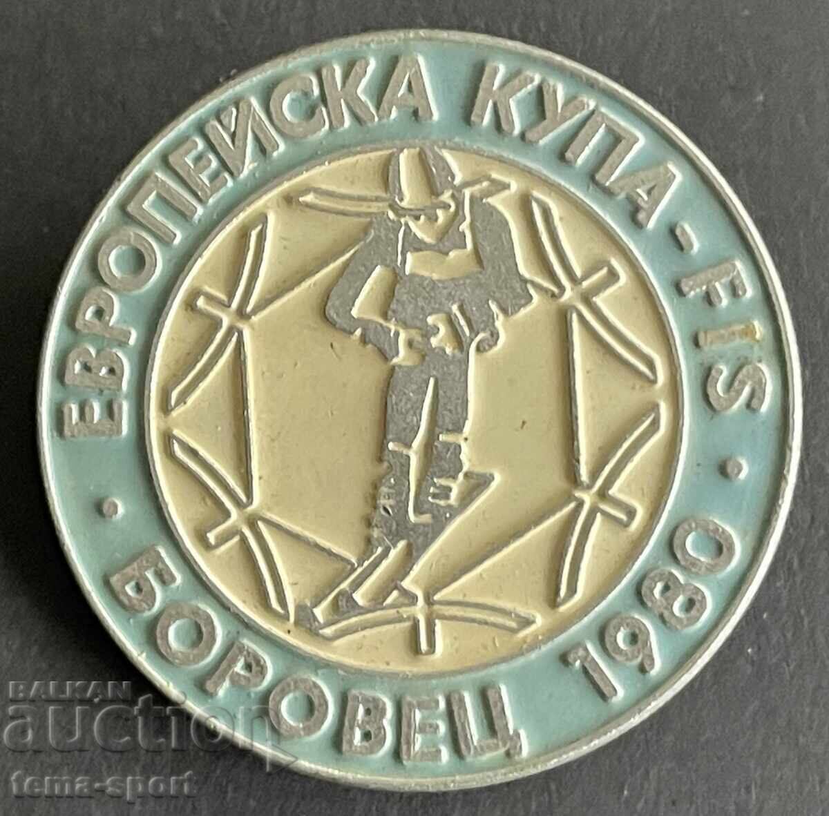 1798 Bulgaria European Ski Cup Borovets 1980