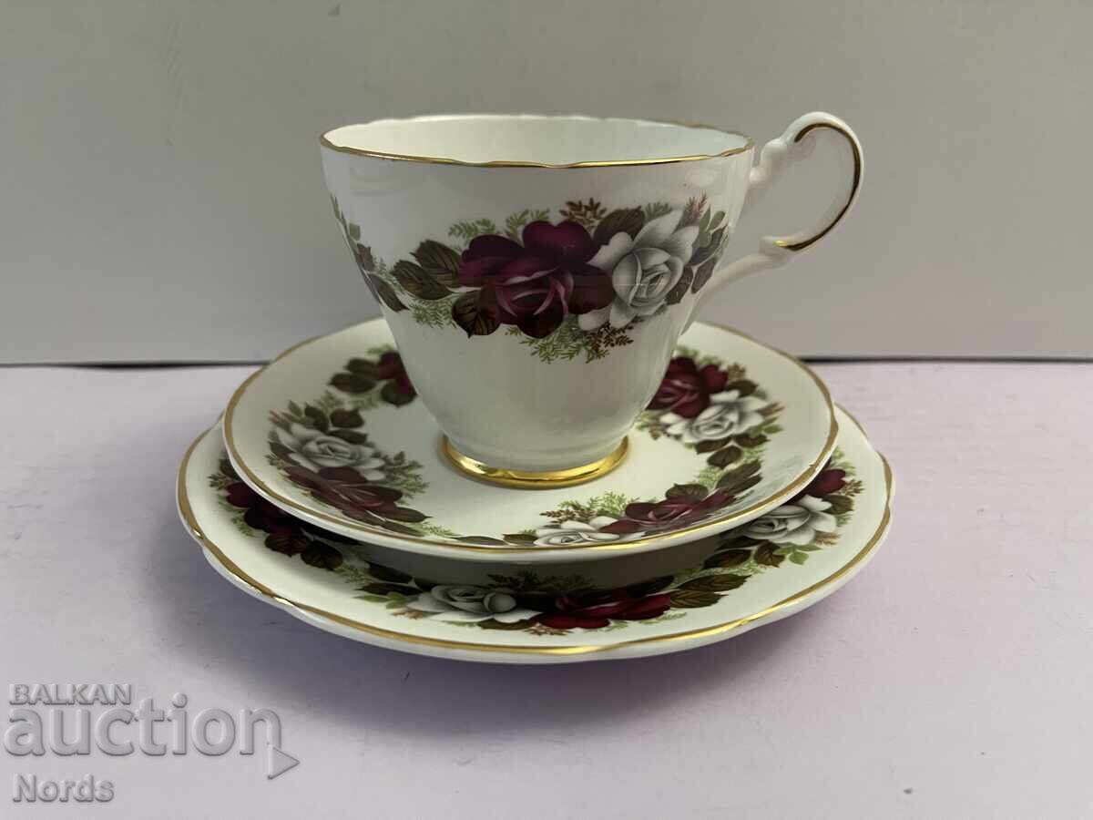 Английски троен сет за чай