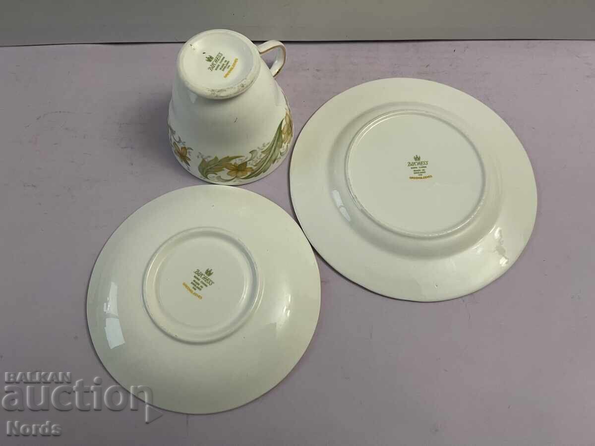 Δούκισσα Αγγλικό σετ τριών τεμαχίων για τσάι - 5