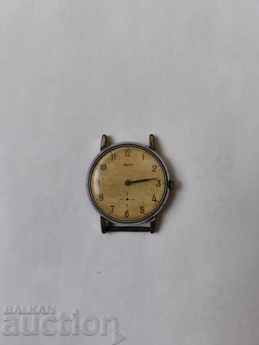 0.01st. Παλιό Ρωσικό ρολόι ZIM 7 - δεν λειτουργεί - Β.Ζ.Χ με τιμή € 0.01 | 0.02 BGN