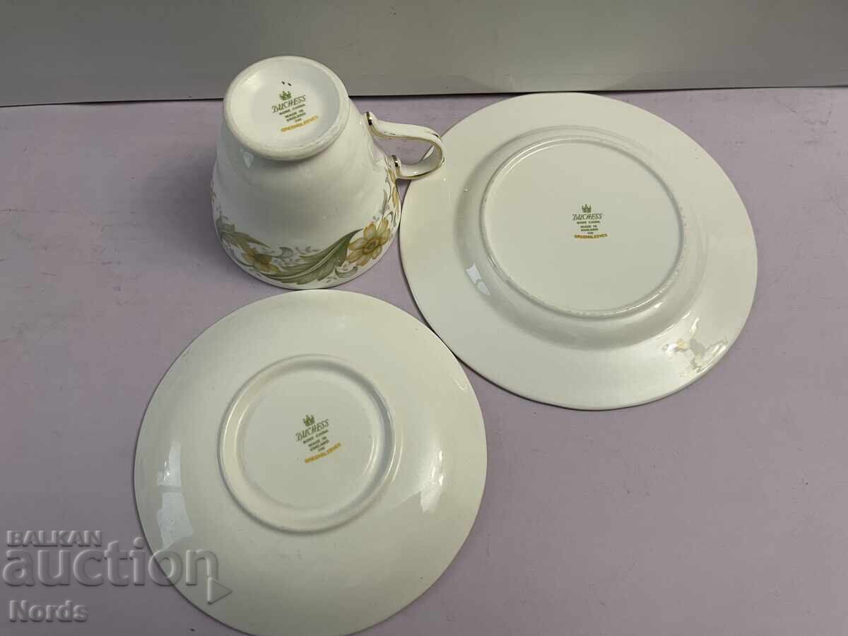 Duchess English Triple Tea Set - 5