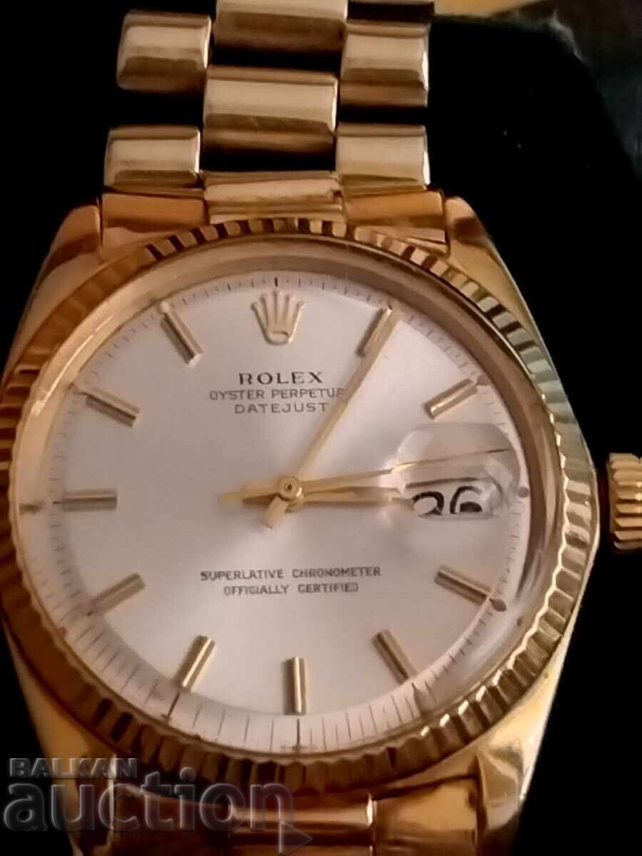 Rolex Datejust 18k solid gold / златен часовник / - 5 Rolex Datejust 18k solid gold / златен часовник / - 5