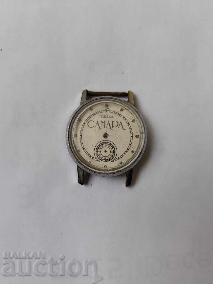 0.01st. Παλαιό Ρωσικό ρολόι Pobeda 8 - δεν λειτουργεί - Β.Ζ.C