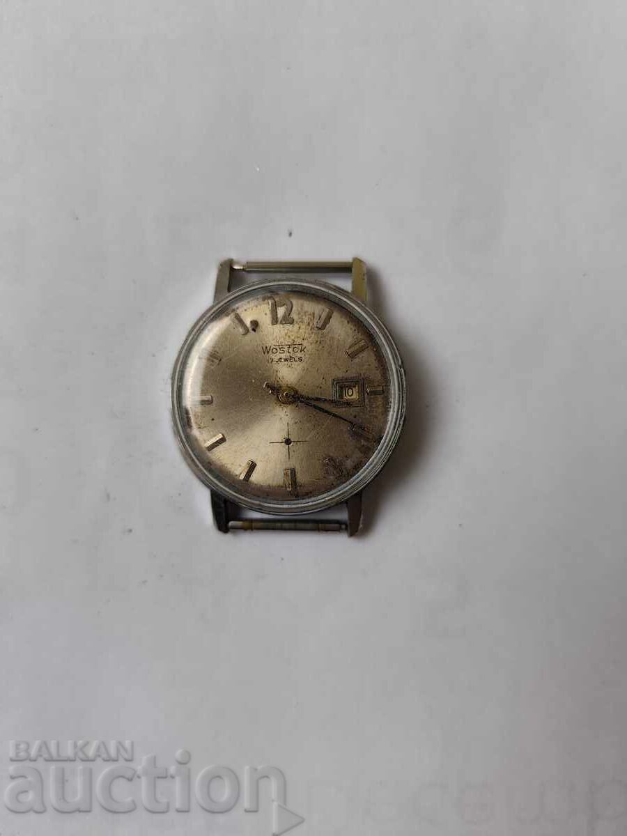 0.01st. Παλαιό Ρωσικό ρολόι Vostok 9 - δεν λειτουργεί - B.Z.TS