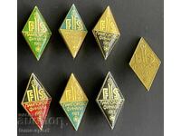 1805 Bulgaria 7 semne concursuri internaționale de schi Pamporovo