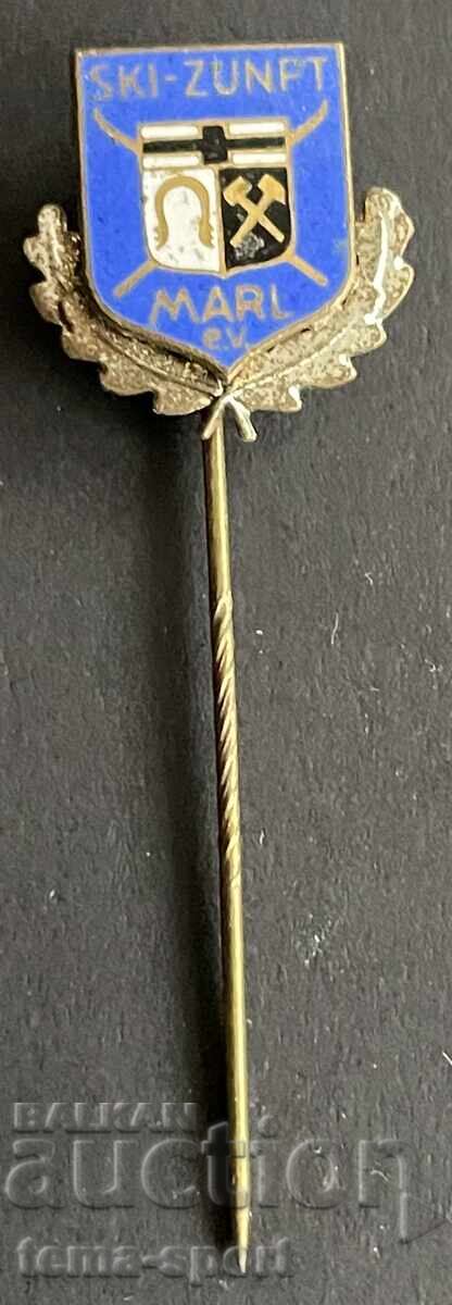 1808 Γερμανία σήμα σκι κλαμπ MARL email 60-τα έτη