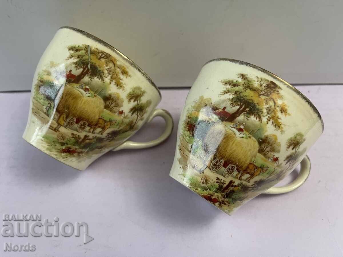 Lot vintage englezesc de cești cu preț € 0.01 | 0.02 BGN