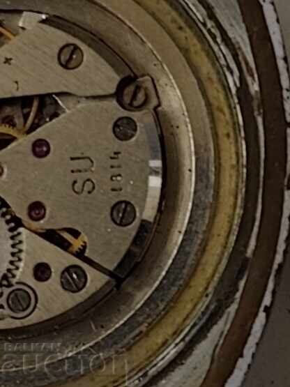 Παράδοση 0.01st. Παλιό Ρωσικό ρολόι Luch 14 - δεν λειτουργεί - Β.Ζ.Χ