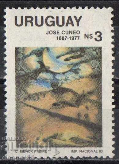 1983. Uruguay. 6th Anniversary of the Death of José Cuneo