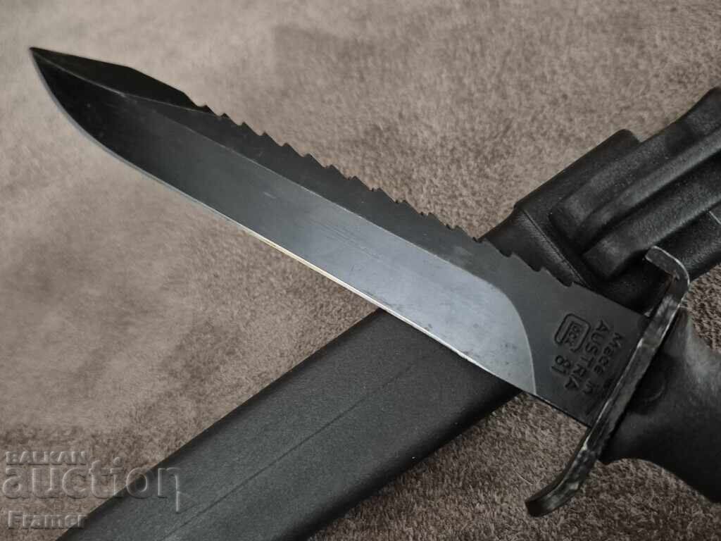 Доставка на ОРИГИНАЛЕН Glock FM81 Black фиксиран тактически полеви нож