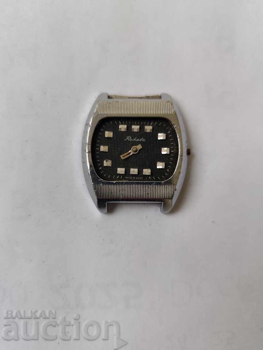 0.01st. Παλαιό Ρωσικό Ρολόι Ρακέτα χωρίς τζάμι 15-δεν λειτουργεί-Β.Ζ.Τ