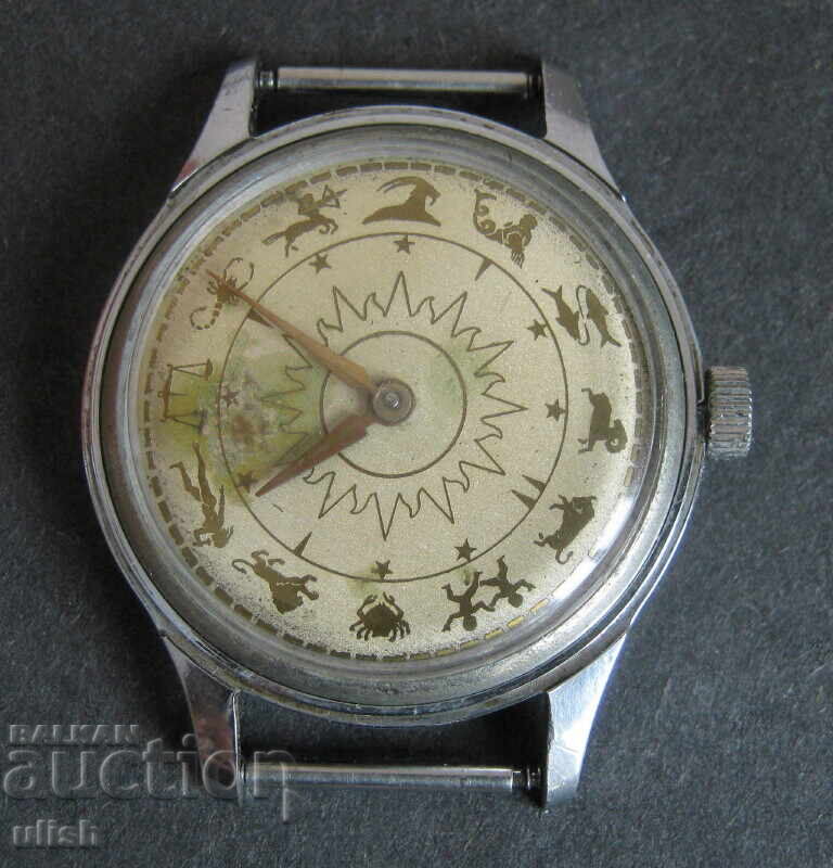 Стар ръчен часовник Onsa zodiac Стар ръчен часовник Onsa zodiac