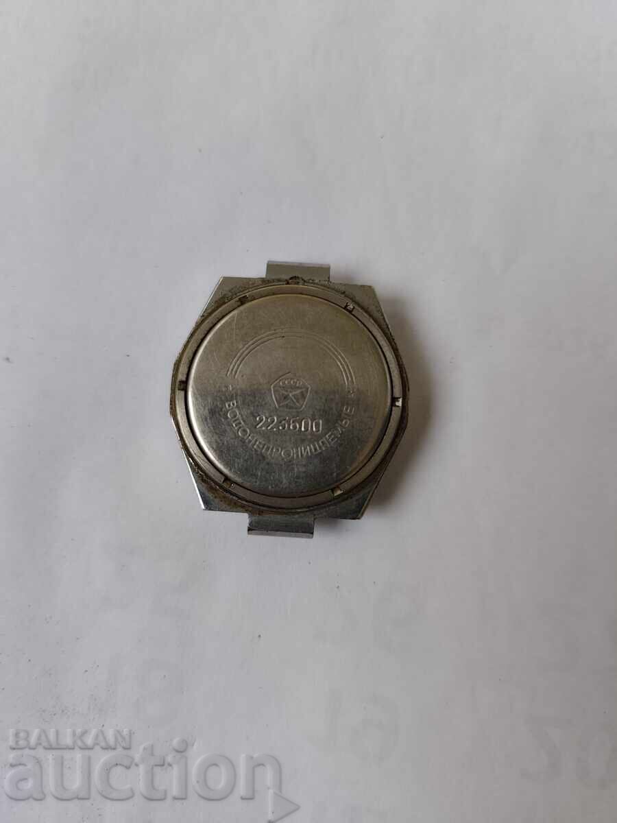 Παράδοση 0.01st. Παλιό Ρωσικό ρολόι Slava 17-δεν λειτουργεί-Β.Ζ.TS