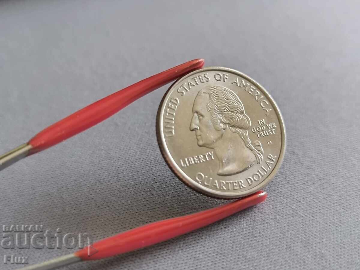 Monedă - SUA - 1/4 (un sfert) dolar (Oklahoma) UNC | 2009 cu preț € 5.00 | 9.78 BGN