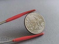 Monedă - SUA - 1/4 (un sfert) dolar (Oklahoma) UNC | 2009